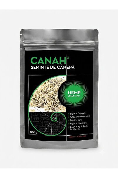 Canah Seminte decorticate de canepa, 100 g,