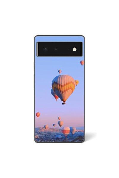 OEM Husa compatibila cu Google Pixel 6 Silicon Gel Tpu Model Baloane cu Aer