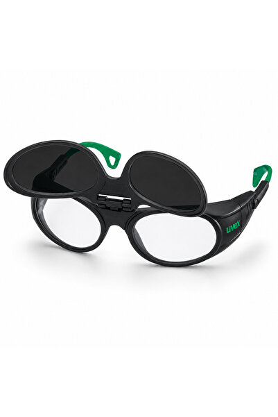 Uvex 9104.46 6NO Kapaklı Kaynak Koruyucu İş Güvenlik Gözlüğü 👓 (1 ADET )