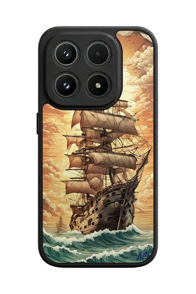 BGAKSESUAR حافظة XlAOMI Mi 17 5G المتوافقة مع تصميم Pirate اللامع الفاخر