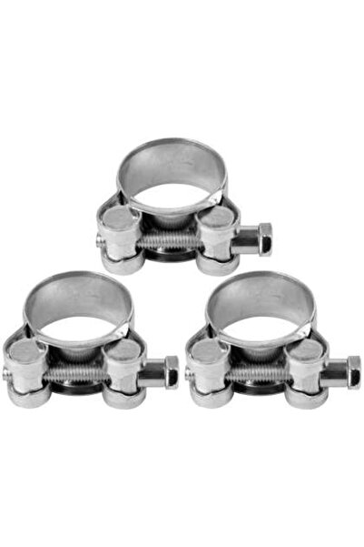Vorel Set 3 Cleme Zincate Cu Șurub, 27-29/18Mm