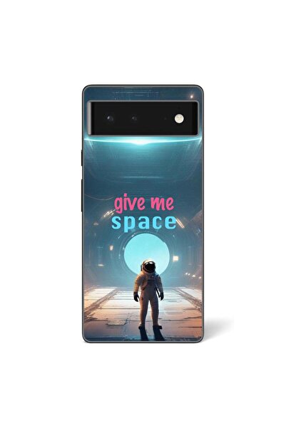 OEM Case compatible with Google Pixel 6 Silicone Gel Tpu Model Give Me Space