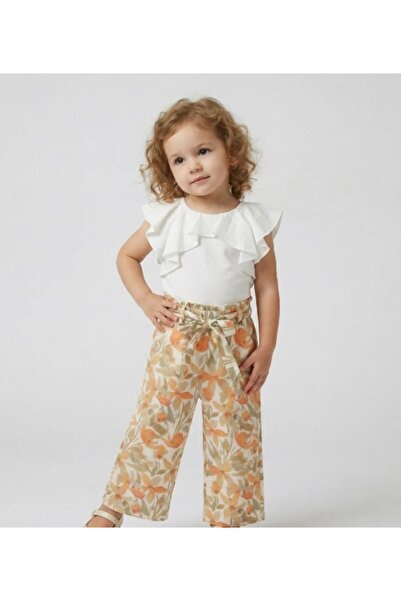 SweetMe Girl's Pantsuit Set 2-5 Years Haki