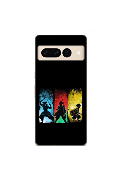 OEM Husa compatibila cu Google Pixel 7 Pro Silicon Gel Tpu Model Demon Slayer...