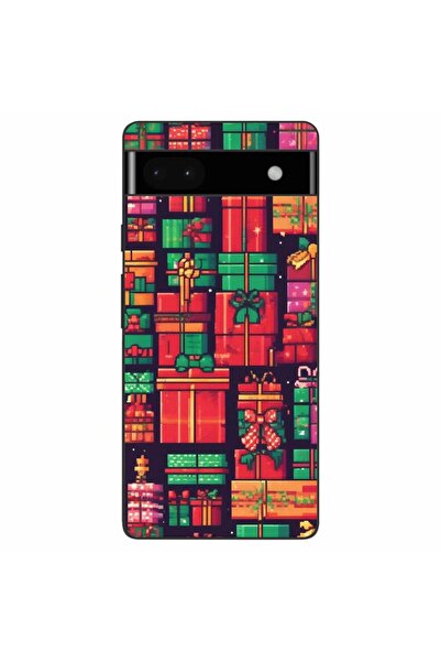 OEM Husa compatibila cu Google Pixel 6A Silicon Gel Tpu Model Pixel Art Gifts