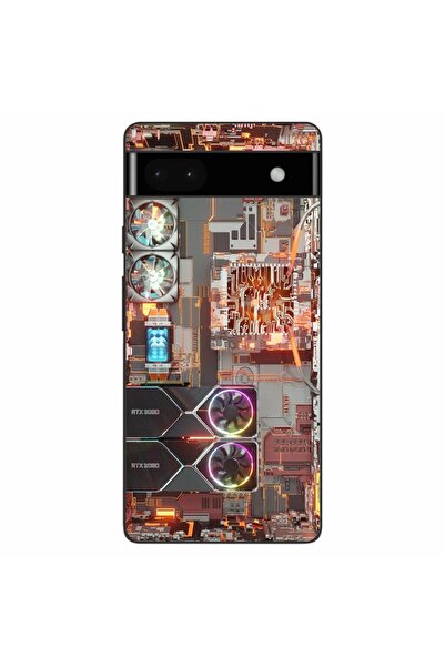 OEM Husa compatibila cu Google Pixel 6A Silicon Gel Tpu Model Motherboard