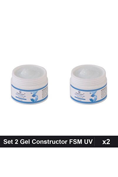 FSM Set 2 Gel Constructor UV LED 15g, Nuanta 03, Sculptura Unghii