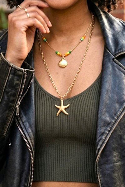 Elila Design Summer Glow,ikili kolye