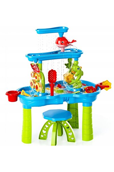 Matadi 3in1 activity table for water and sand Mega set with chair, 36 accesso...