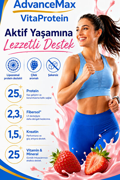 AdvanceMax Lipozomal VitaProtein 15 Saşe
