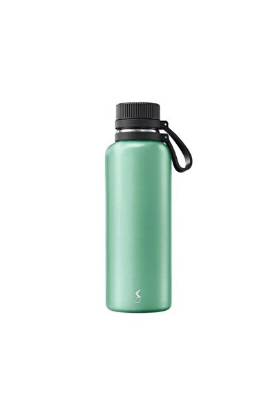 Lurch - "Outdoor" 1 L Sage Green, Stainless Steel Thermos - Double Walled, Le...