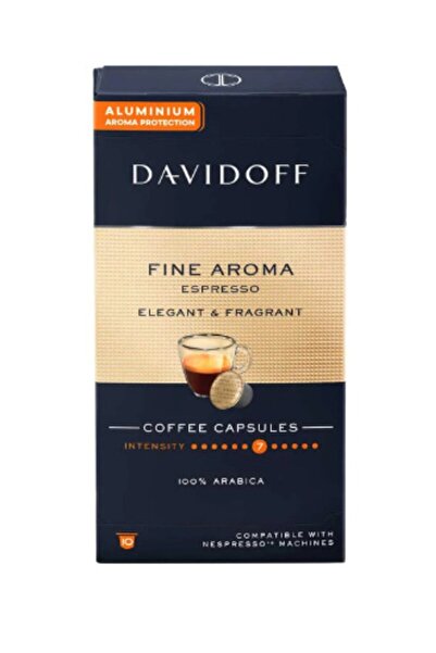 Davidoff Fine Aroma Espresso Nespresso Compatible Capsule Coffee 10 Pieces
