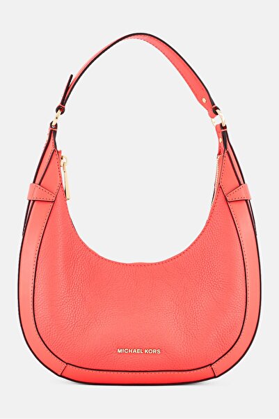 Michael Kors Women Brand Logo Shoulder Bag, Red