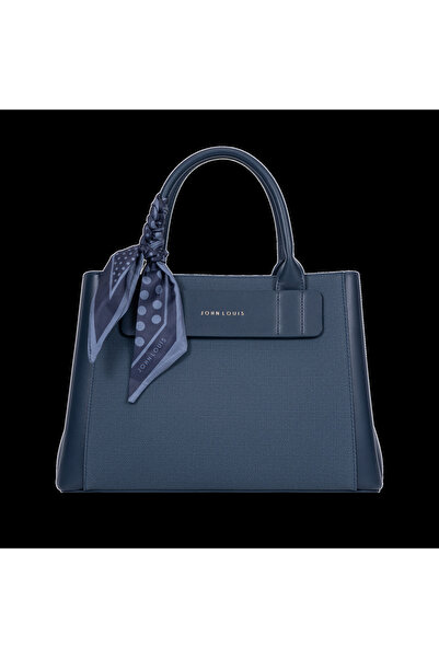 John Louis Ladies Hand Bag with adjustable JLSU26-13, BLUE