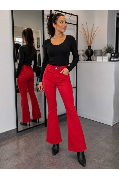 WOMEN Women's flared jeans