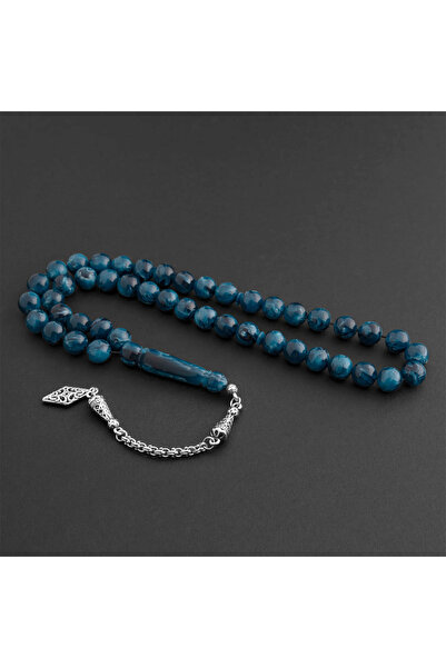 Razzah Ottoman Baklait Prayer Beads - Marble Blue