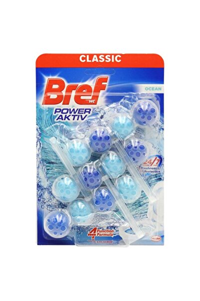 Bref Odorizant WC, Bref, Bile Power Aktiv 3 X 50 g Ocean
