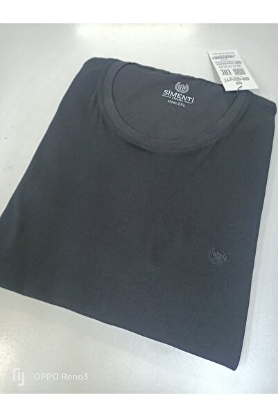 SİMENTİ Super Battal Crew Neck Single Jersey T-Shirt