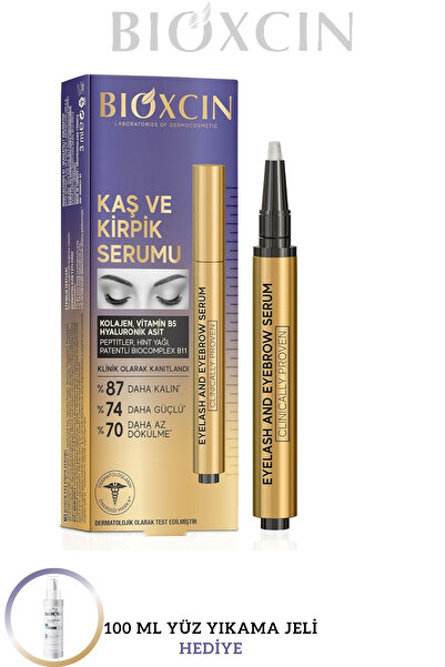 Bioxcin Eyebrow and Eyelash Serum 3 ml Thinning and Thinning of Eyebrows and ...