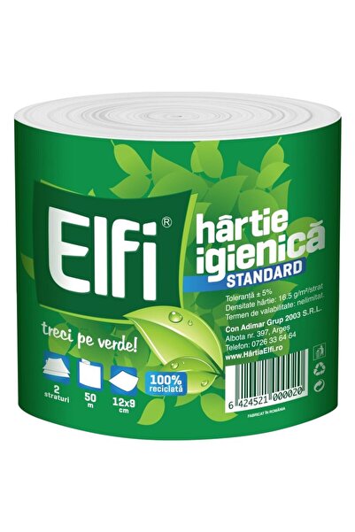 Vader Elfi Hartie Igienica 24ROLE 2STR 50M,