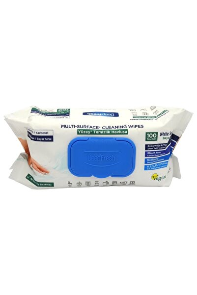 SOHO Wet Wipes, Deep Fresh, Multi-Surface 100 pcs,