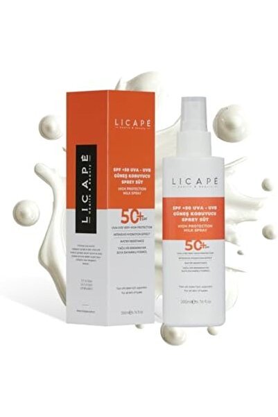Yıldızan Spf 50 Faktör Uva - Uvb Güneş Koruyucu Sprey Süt 200ml 2940