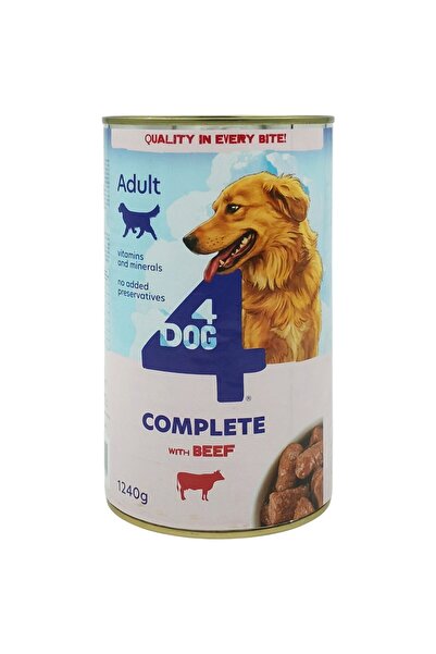 Vader Conserva, 4DOG, Caini 1240 g Vita,