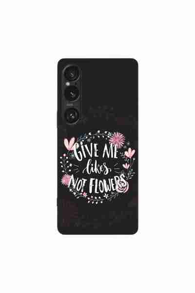 OEM Husa compatibila cu Sony Xperia 1 VI Silicon Gel Tpu Model Mesaj Give Me ...