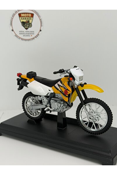 WELLY Suzuki DR-Z400S Cross Motor Modeli 1:18 Diecast Koleksiyon Motoru Kutulu