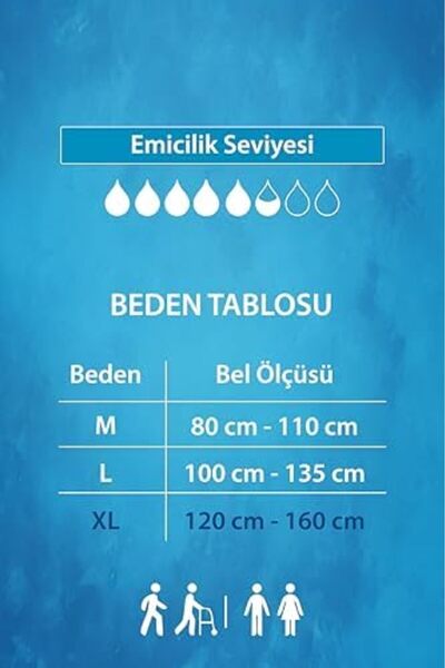 Yıldızan TAMGÜN Tena Pants Normal XL 2X30P, Scutece absorbante tip chilot (pa...