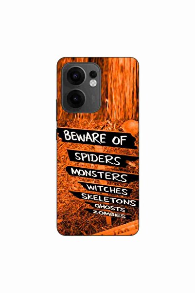 OEM Husa compatibila cu Oppo Reno13 F Silicon Gel Tpu Model Halloween Beware ...