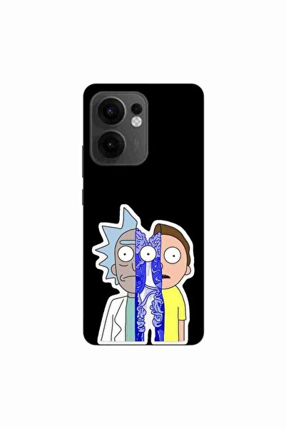 OEM Husa compatibila cu Oppo Reno13 F Silicon Gel Tpu Model Rick And Morty Co...