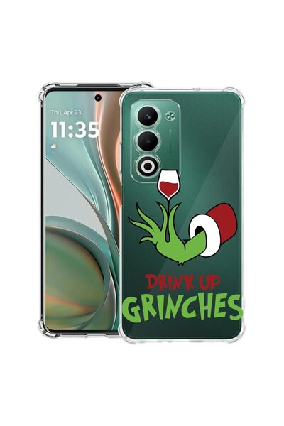 bestcase ¬Æ Husa Anti Shock pentru OPPO A5 5G cu Design Grinches - Drink Up, ...