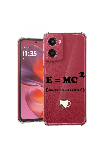 bestcase ¬Æ Husa pentru Motorola Moto E15, Anti Shock 1.5MM, Energy = Coffee ...