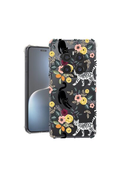 bestcase ¬Æ Husa pentru Honor Magic7 Pro, Anti Shock 1.5MM, Cat Pattern, Prot...