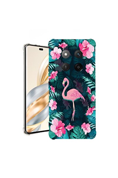 bestcase ¬Æ Husa pentru Honor Magic7 Lite, Anti Shock 1.5MM, Flamingo, Protec...