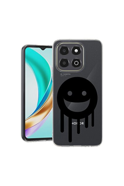 bestcase Husa pentru Honor X6b, BestCase¬Æ Clear Silicon 2MM, Smiley, Antisoc...