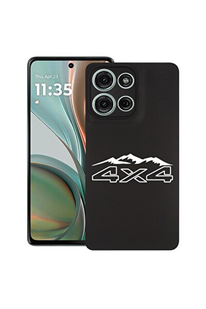 bestcase ¬Æ Husa pentru Motorola Moto G75, 4X4, Slim Silicon 0.8MM, Antisoc, ...