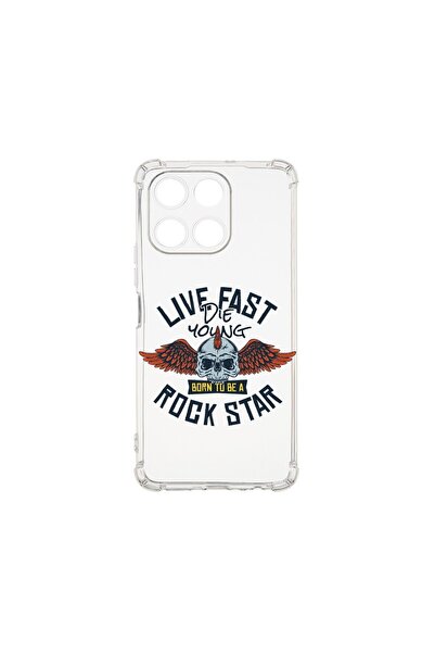 bestcase ¬Æ Husa pentru Honor 200 Smart, Anti Shock 1.5MM, Rock Star, Reziste...