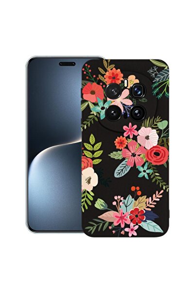 bestcase Θήκη για Honor Magic7 Pro, Premium λεπτή σιλικόνη 1.2MM, Λουλούδια, ...