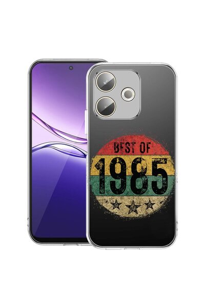 bestcase ¬Æ Husa Clear Silicon pentru OPPO A5 Pro 5G, Best Of 1985, 2042415 T...