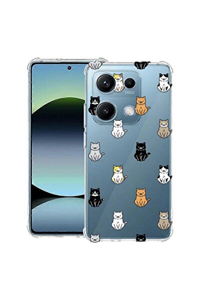 bestcase ¬Æ Husa Anti Shock pentru OPPO Reno13 cu Design Cat Pattern, 2052059...