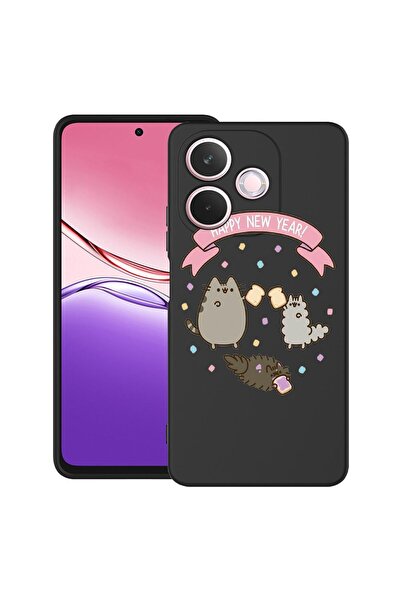 bestcase ¬Æ Husa pentru OPPO A5 Pro 5G din Silicon Ultra Slim cu Design Happy...