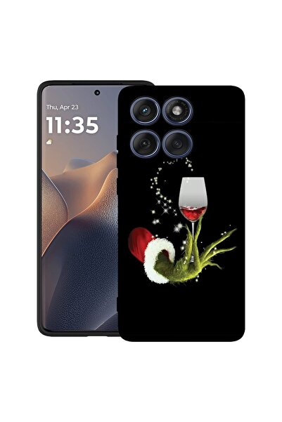 bestcase ¬Æ Husa pentru Poco X6 5G cu Design Xmas Grinch, TPU Mat Ultra Slim,...