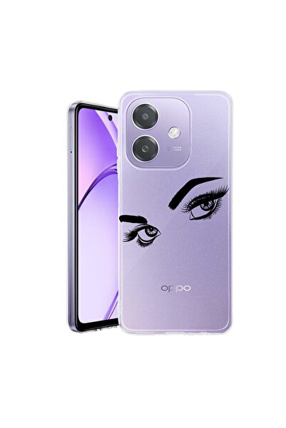 bestcase Husă pentru OPPO A40 / A40M, BestCase® Silicon transparent 2MM, Ochi...