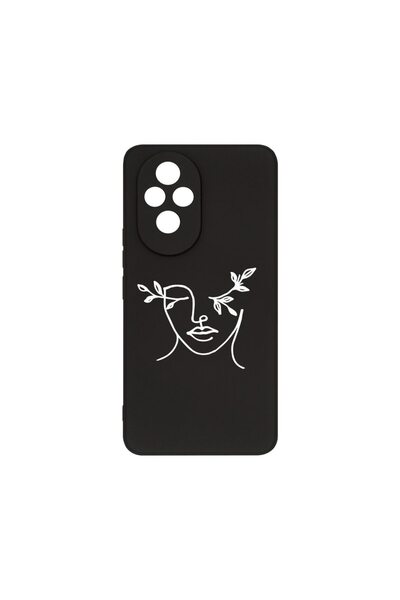bestcase Husă Premium din Silicon, Compatibilă cu Honor 200, Woman Abstract, ...