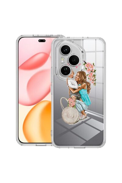 bestcase ¬Æ Husa Clear Silicon pentru Honor 400 Pro, Mom Life With a Boy, 203...