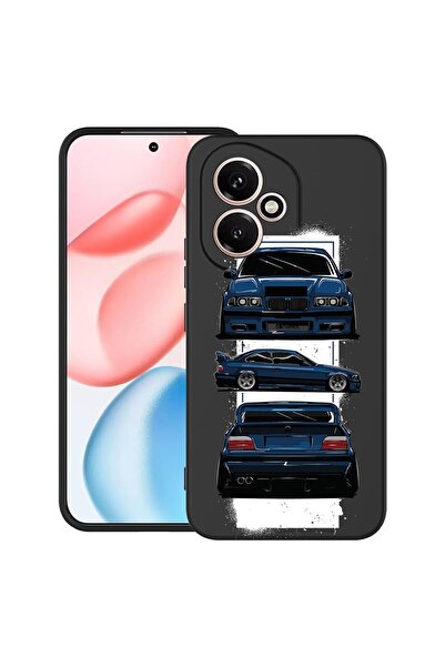 bestcase Θήκη για Honor 400 με το σχέδιο BMW E36, TPU Ματ Εξαιρετικά Λεπτή, 2...