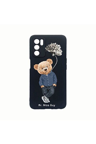 bestcase Husa Silicon, Compatibila Cu Oppo A16s, Nice Guy - Teddy Bear, Rezis...