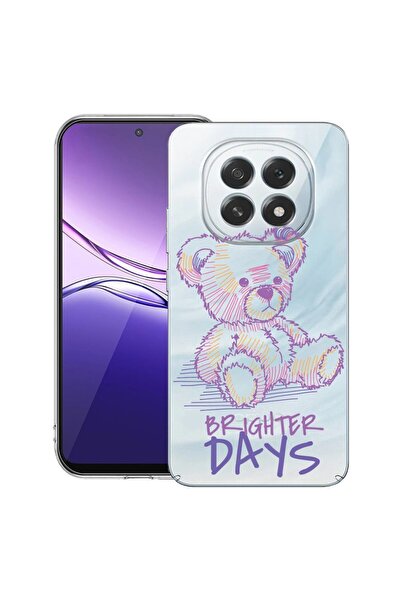 bestcase Калъф за OPPO F29 с дизайн  "Плюшено мече " и  "По-ярки дни ", прозр...
